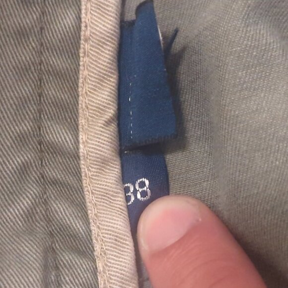 Ralph Lauren Mens 38 Green-Gray Cargo Shorts Vintage Nonstretch - Picture 10 of 11